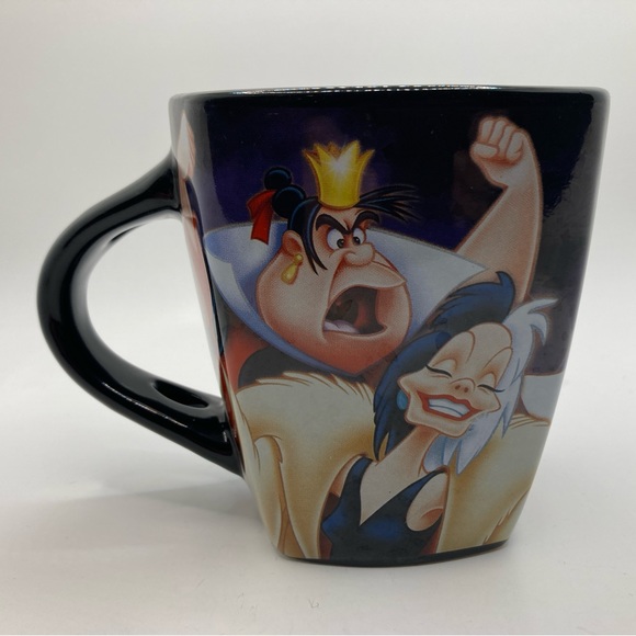Disney Classic Villains Mug Black Maleficent Mug Jerry Leigh Disney Cup - Picture 5 of 5